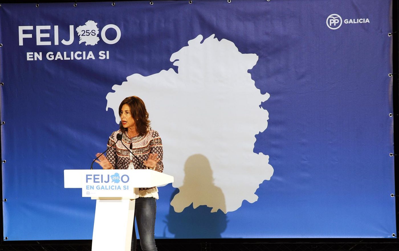 A candidata popular por Ourense, Marisol Mouteira.