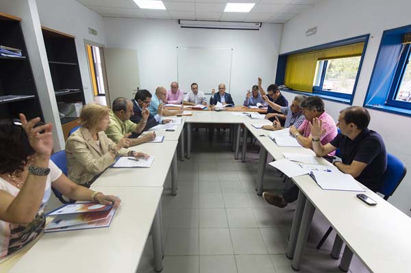 Reunión do consorcio de bombeiros da comarca da Limia.