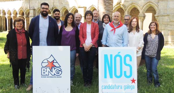 Acto de presentación das candidaturas do BNG ás eleccións xerais por Ourense.